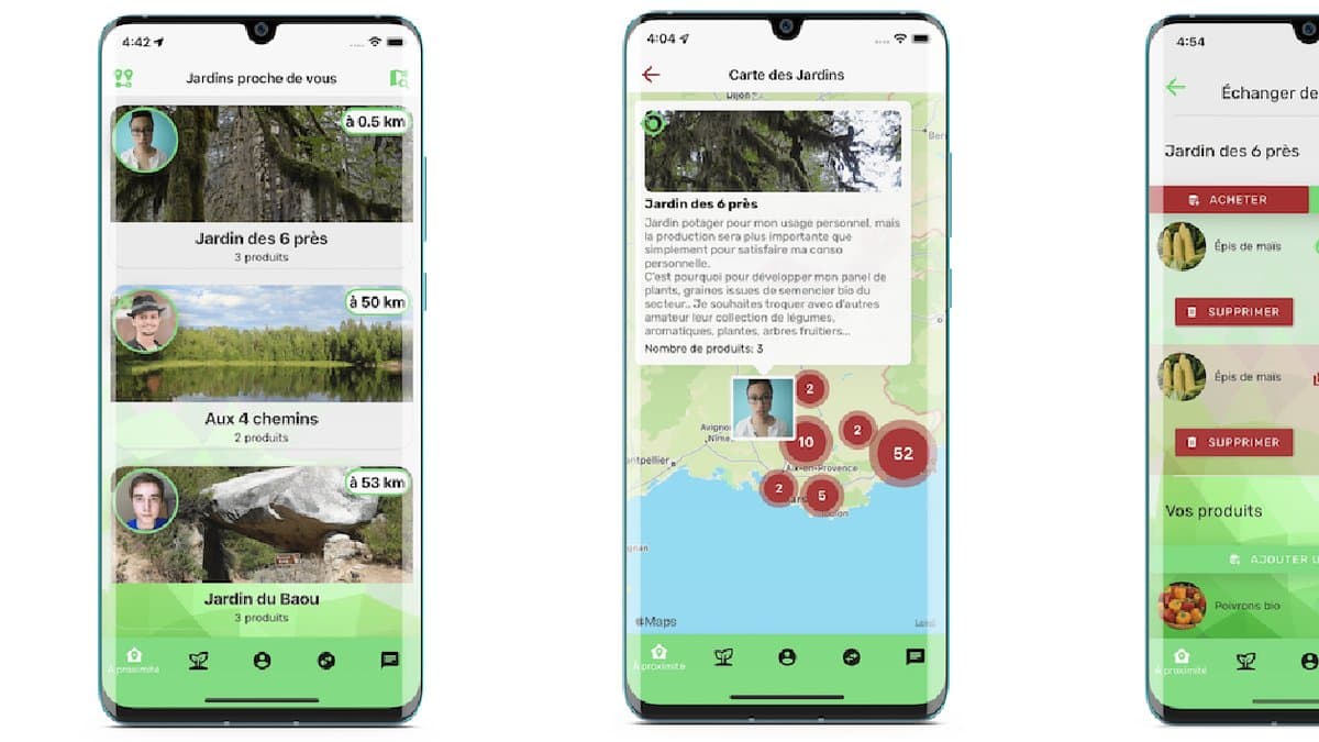 Aperçu de l’application Seeed publié par La Dépêche